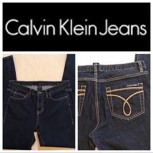 Calvin Klein Dark Wash Skinny Jeans 31